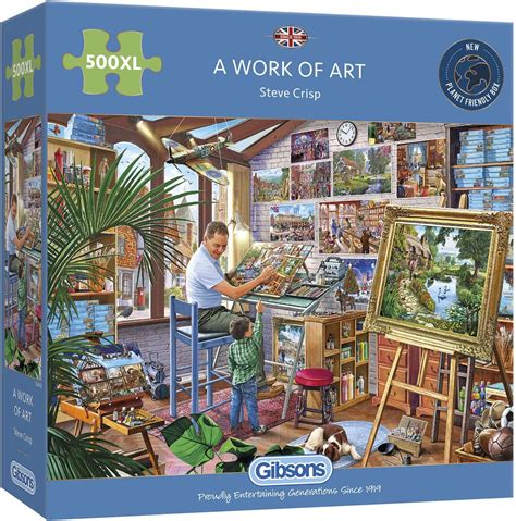 Thicker & larger pieces are easier to grip & put together. . Jigsaw puzzles from amazon